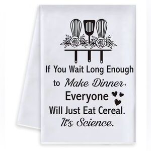 Towel with Humorous Text